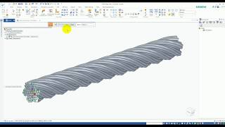 Solid Edge 2020 Wire Rope Design Sample