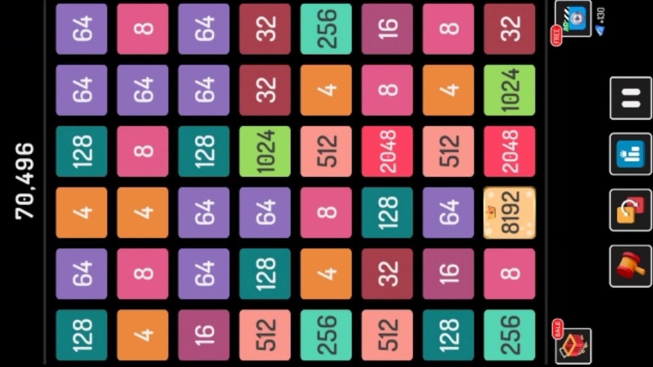 2048 puzzle 2048 gameplay 2048 Number puzzle game mod APK