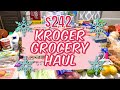 🛒 $242 Kroger GROCERY HAUL with PRICES! | Brady Browning