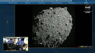 Watch NASA's DART spacecraft crash into an asteroid