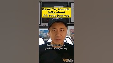 David Yu talks about his veve journey. Mind-blowing 🤯