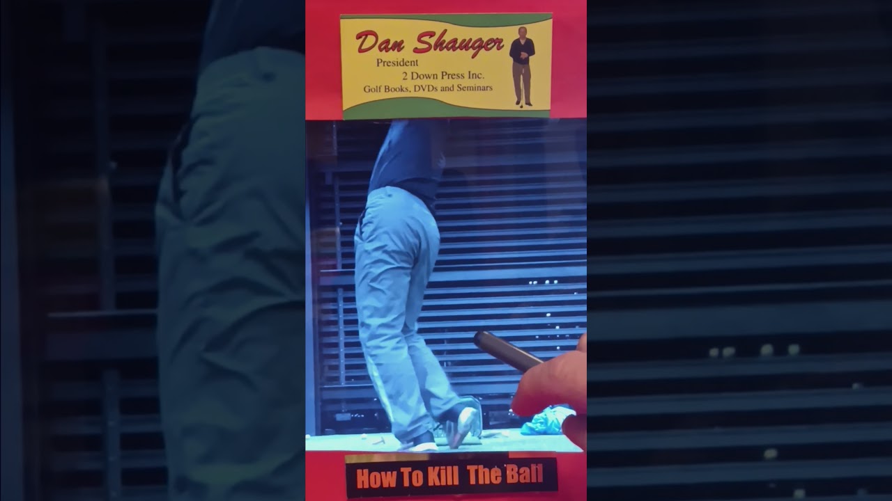 APS: A PERFECT SWING Academy Daniel R Shauger Master w DOWN, UNDER & UP in Whole Golf World 