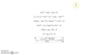 cauchy euler complex roots