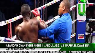 Famous ASAMOAH GYAN FIGHT NIGHT 1: Abdul Aziz vs Rapheal Kwabena King (Welterweight Contest) Net Worth