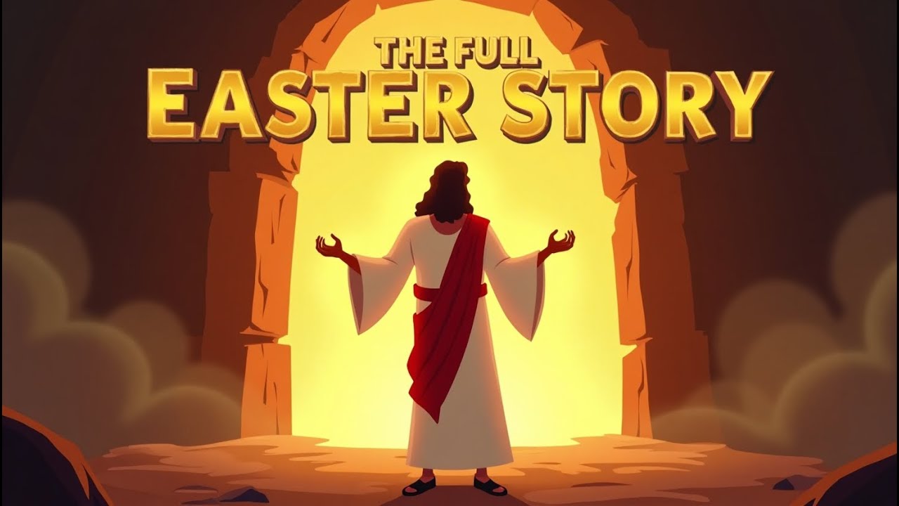 The Easter Story – From the Last Supper to the Resurrection  (Animated Bible Story)