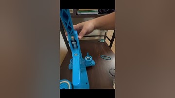 How to change button press mold from 58mm to 25mm #tutorial