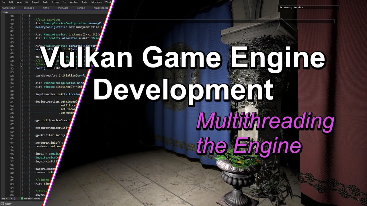 Vulkan Game Engine Development - Multithreading the Engine