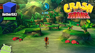 Crash of the Titans PS2 HD - AetherSX2 Emulator Android Gameplay