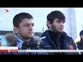 Триумфаторы чемпионата Европы по вольной борьбе вернулись в Северную Осетию
