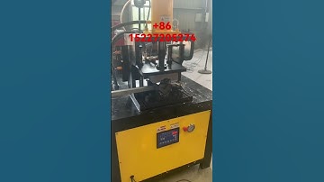 Square pipe cutting machine