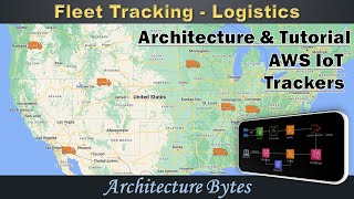 AWS Location Services Tutorial | Fleet Tracking System Design | Logistics IoT screenshot 5