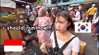 When you went to the Most Busiest Street Food Market during Ramadan!  This is Indonesia!