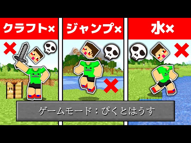 新難易度の「ぴくとはうす」が爆発や禁止だらけで鬼畜すぎる【縛り