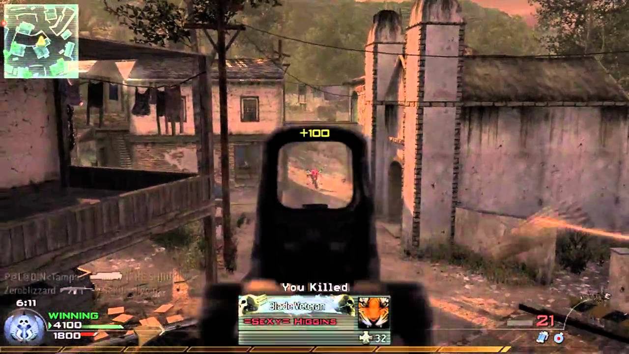 MW2 Game 533 TDM Rundown Win 18-7