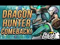 INSANE Dragon Hunter Comeback! | Auto Chess Mobile | Zath Auto Chess 55