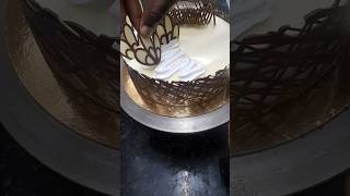 amazing beautiful cream cake decoration idea #cakestyle #cakedecorating #cakeideas #ytshorts #cake