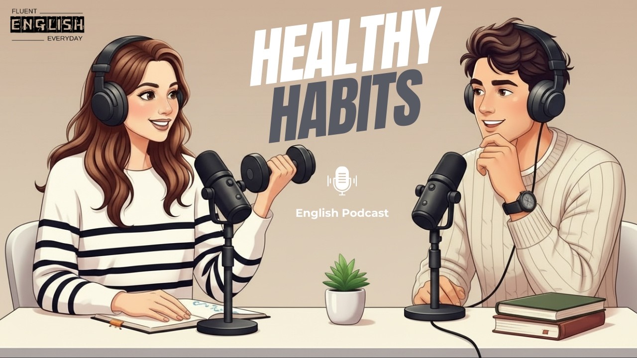 Daily English Speaking Practice | Simple Healthy Habits Routine | English Podcast