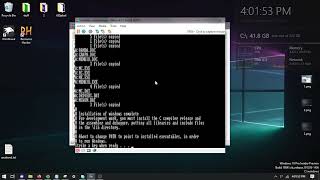 Installing Windows 1.0 Development Release 5