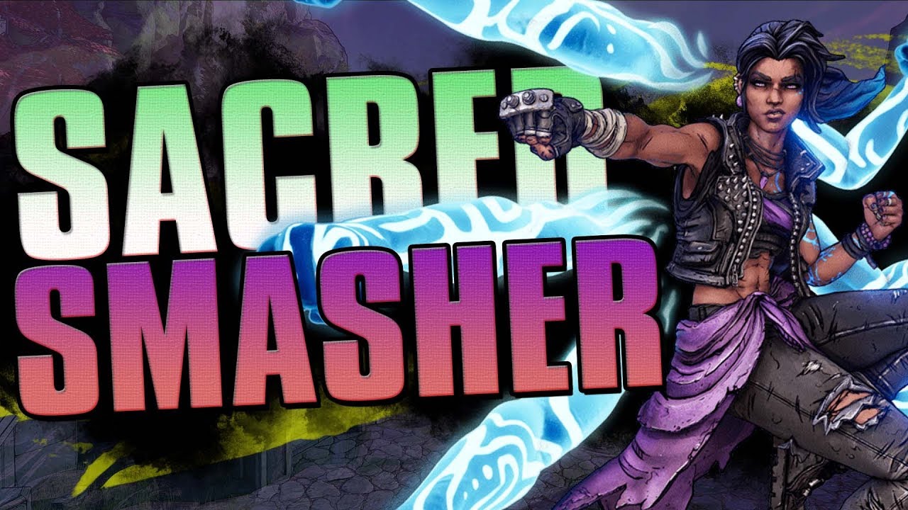 Borderlands 3 - SACRED SMASHER Amara Build! - BURN EVERYTHING, GROUND POUND!! (Level 50)