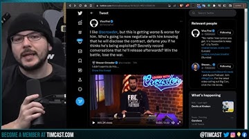 Crowder Faces BACKLASH Over Secretly Recording Daily Wire CEO, But He Is NOT WRONG About Contracts