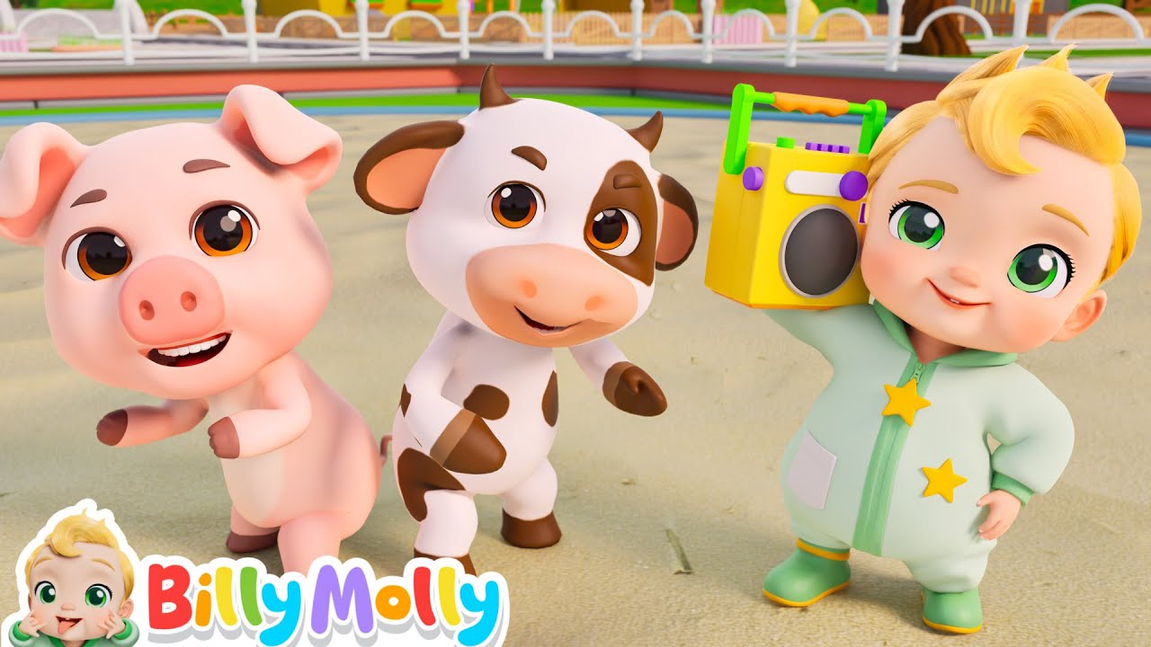 Вот и всё, Луби-Лу | Учим «влево» и «вправо» | Билли Молли — Развивающие песни — Детские стишки