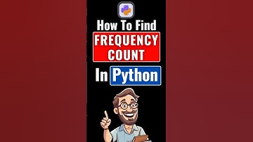 Python Interview Question - Frequency Count ✅ | Python Tips | Tuning Data #pythonprogramming #python