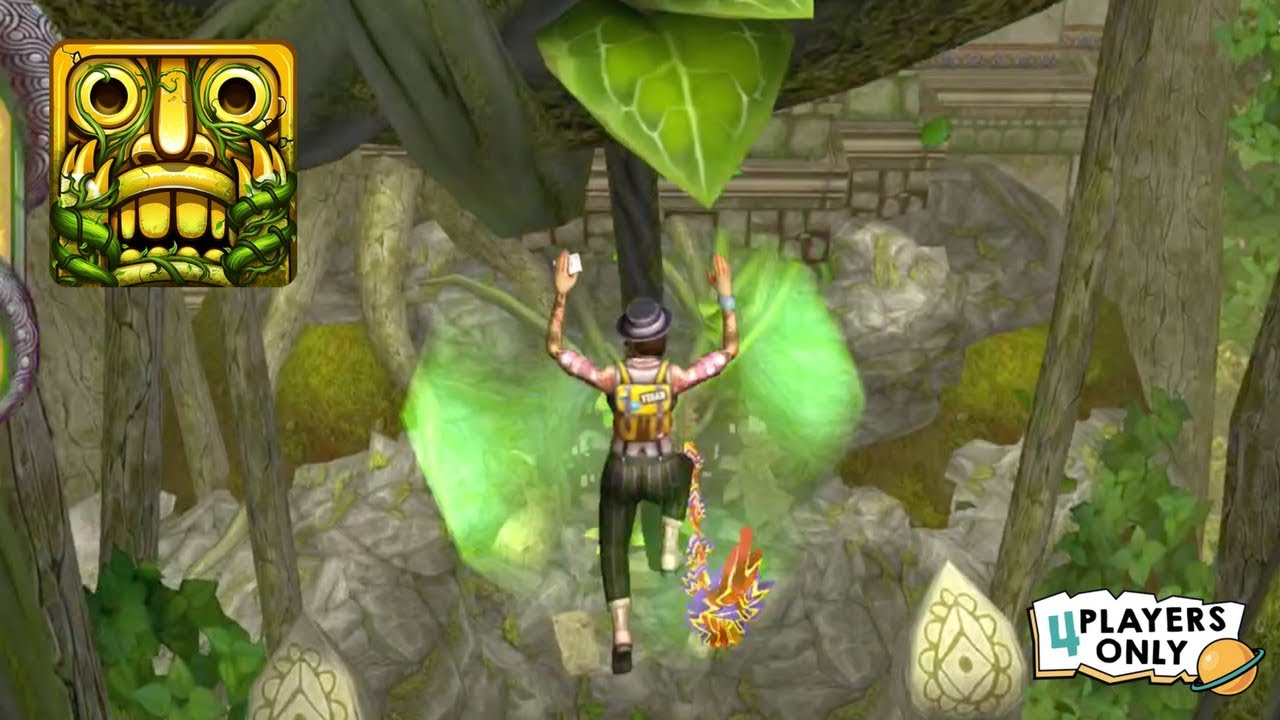 Temple Run 2 | LOST JUNGLE TOUR CHALLENGE #2 w/ MARIA SELVA BROOKLYN! By Imangi