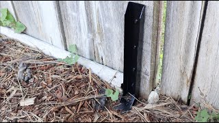 Fence Post Repair Kit Review | Heavy Duty Fence Post Anchor Kit, Fence Post Repair Stakes