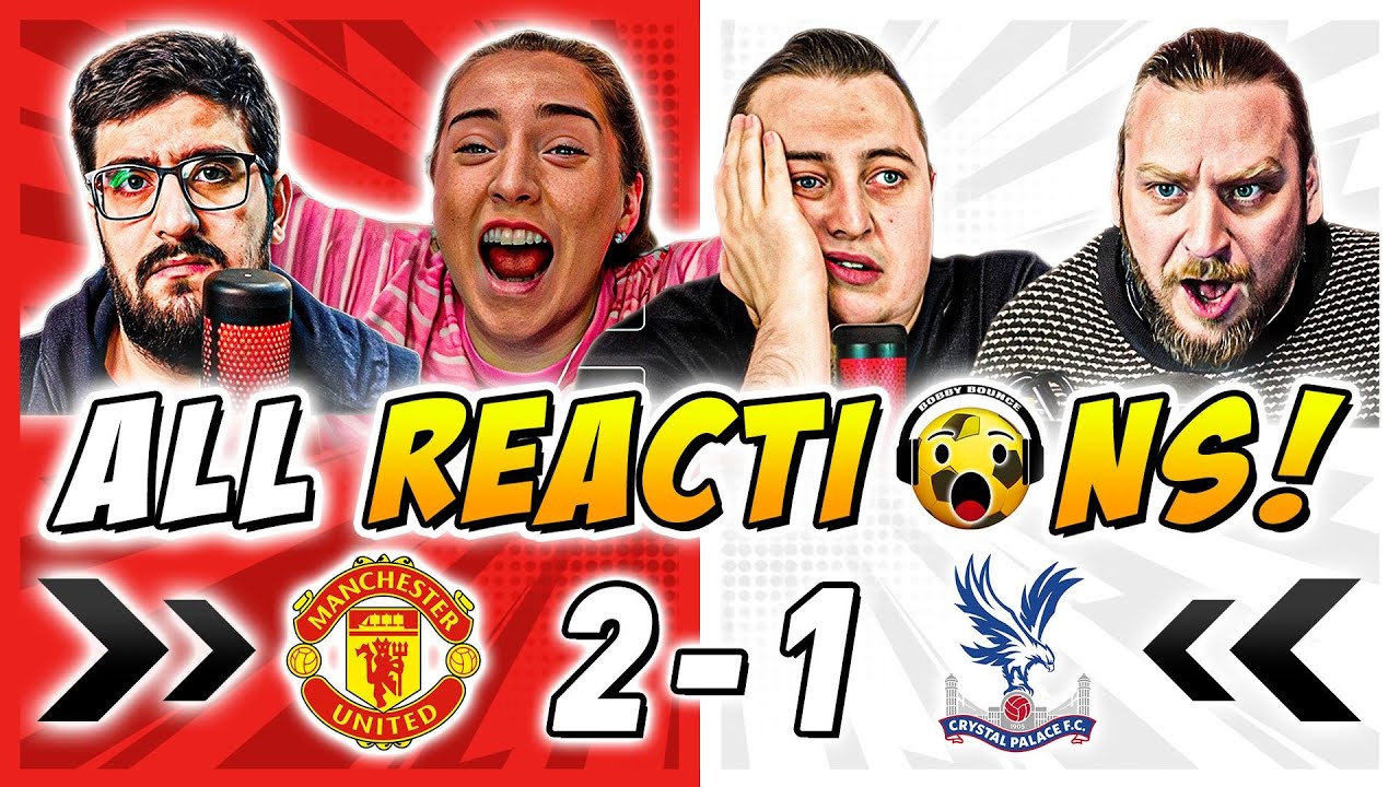 Man United and Rivals & Haters Fan Reactions to Man United 2-1 Crystal Palace | Premier League Fan R