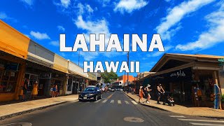 Lahaina, Hawaii - Driving Tour 4K