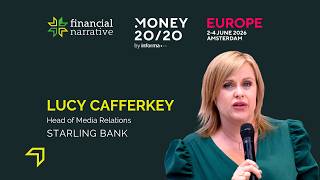 Lucy Cafferkey of Starling Bank at Money20/20 EU in Amsterdam