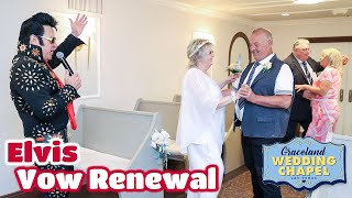 Angelika & Olav's Elvis Vow Renewal in Las Vegas | Graceland Chapel