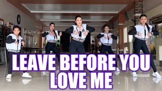 Download Lagu LEAVE BEFORE YOU LOVE ME | DJ Marv Remix | Dance Workout feat. Danza Carol Angels MP3