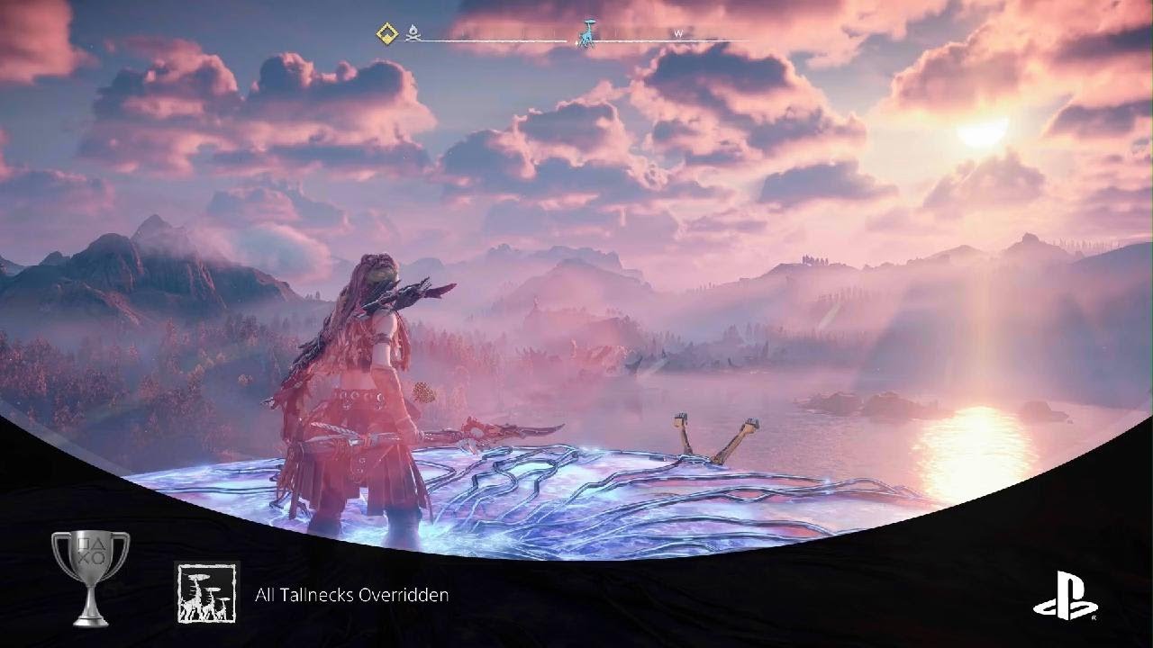 Horizon Forbidden West - Trophy - All Tallnecks Overridden