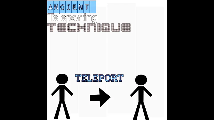 How to teleport. Beginner, 5 second tutorial.