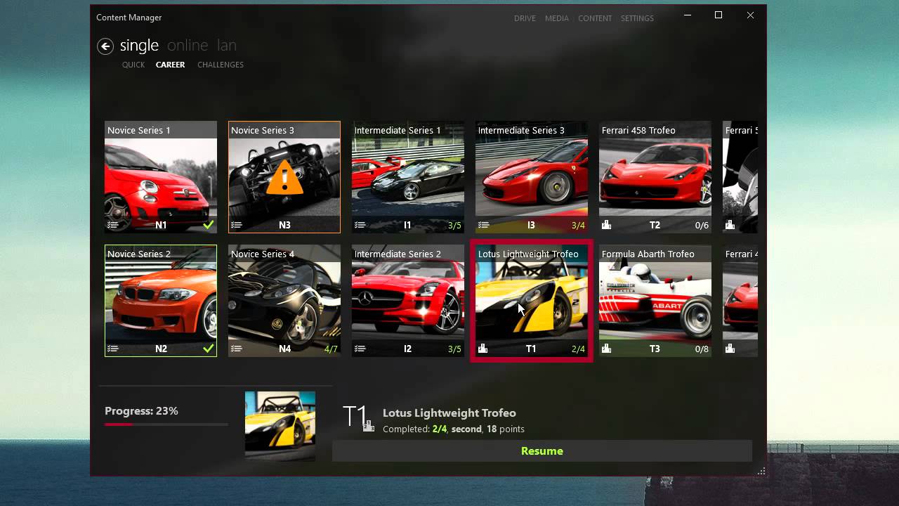 Assetto Corsa Content Manager (Version 0.8.1976.36095) : AcClub