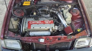 Opel Corsa A C20XE vs Toyota MR2 Turbo