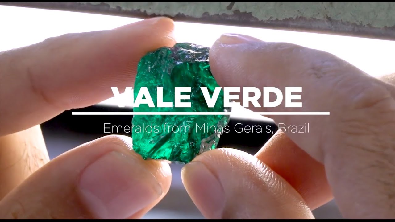 VALE VERDE, Emeralds from Minas Gerais, Brazil