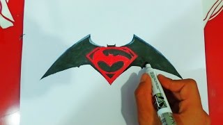 - Nasıl Çizilir - Batman Ve Süperman Logo Çizimi