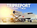 TRIPREPORT!! - Toronto to Tokyo (Roblox)