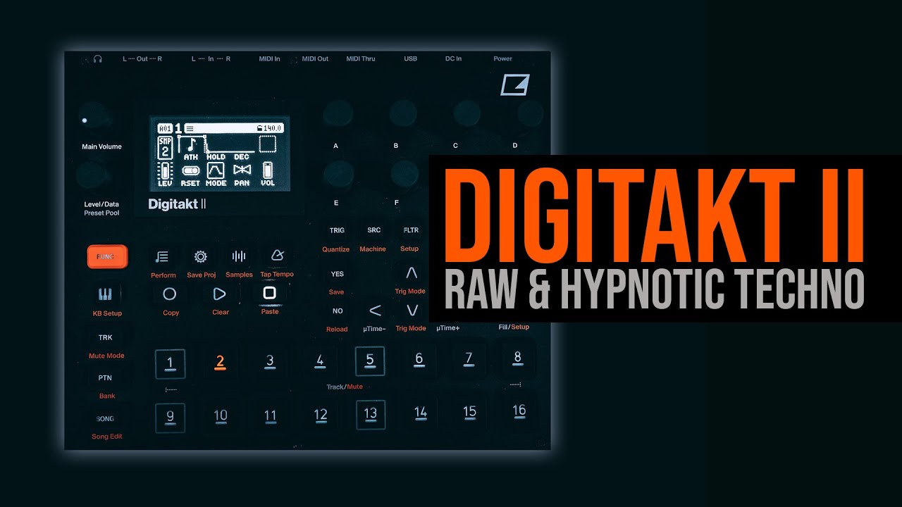 DIGITAKT II - Raw Hypnotic Techno Project