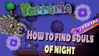 HOW TO GET SOULS OF NIGHT | TERRARIA 1.4 2020 CONSOLE