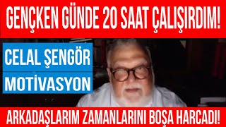 Gece Gündüz Uykusuzca Çalışıyorum Celal Şengör