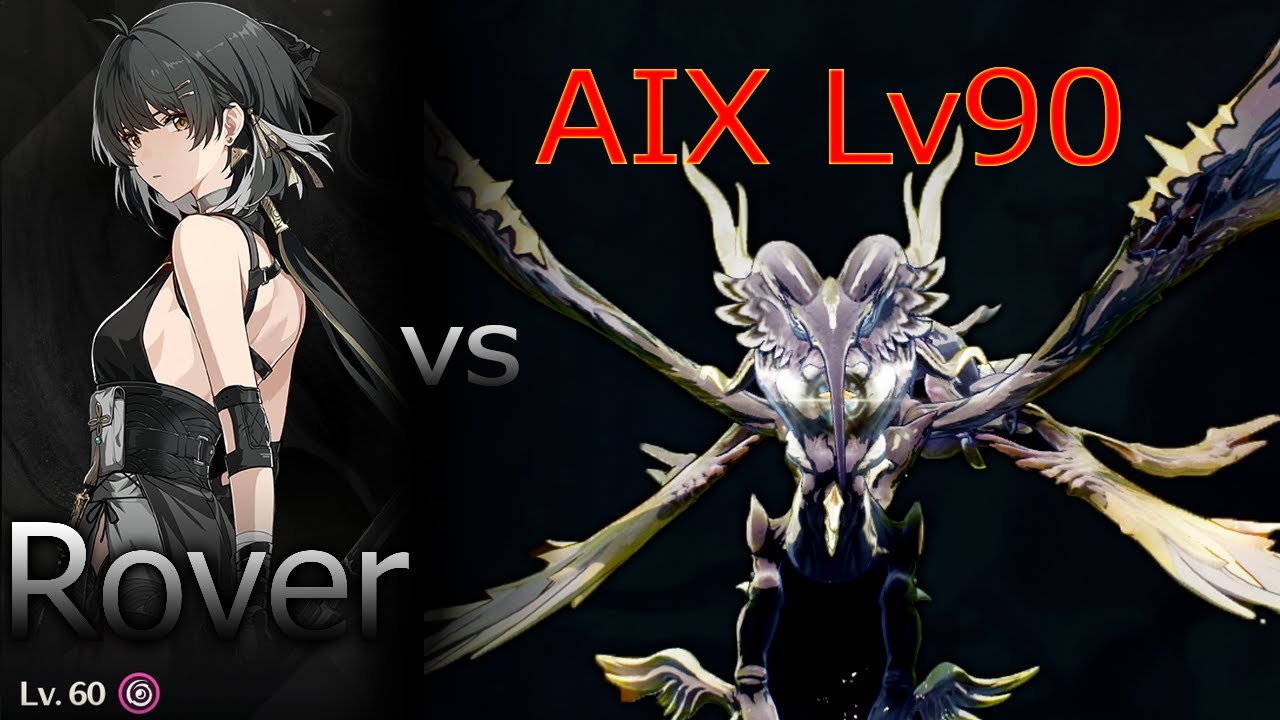 WuWa Havoc Rover No hit Mourning Aix lv 90 - YouTube