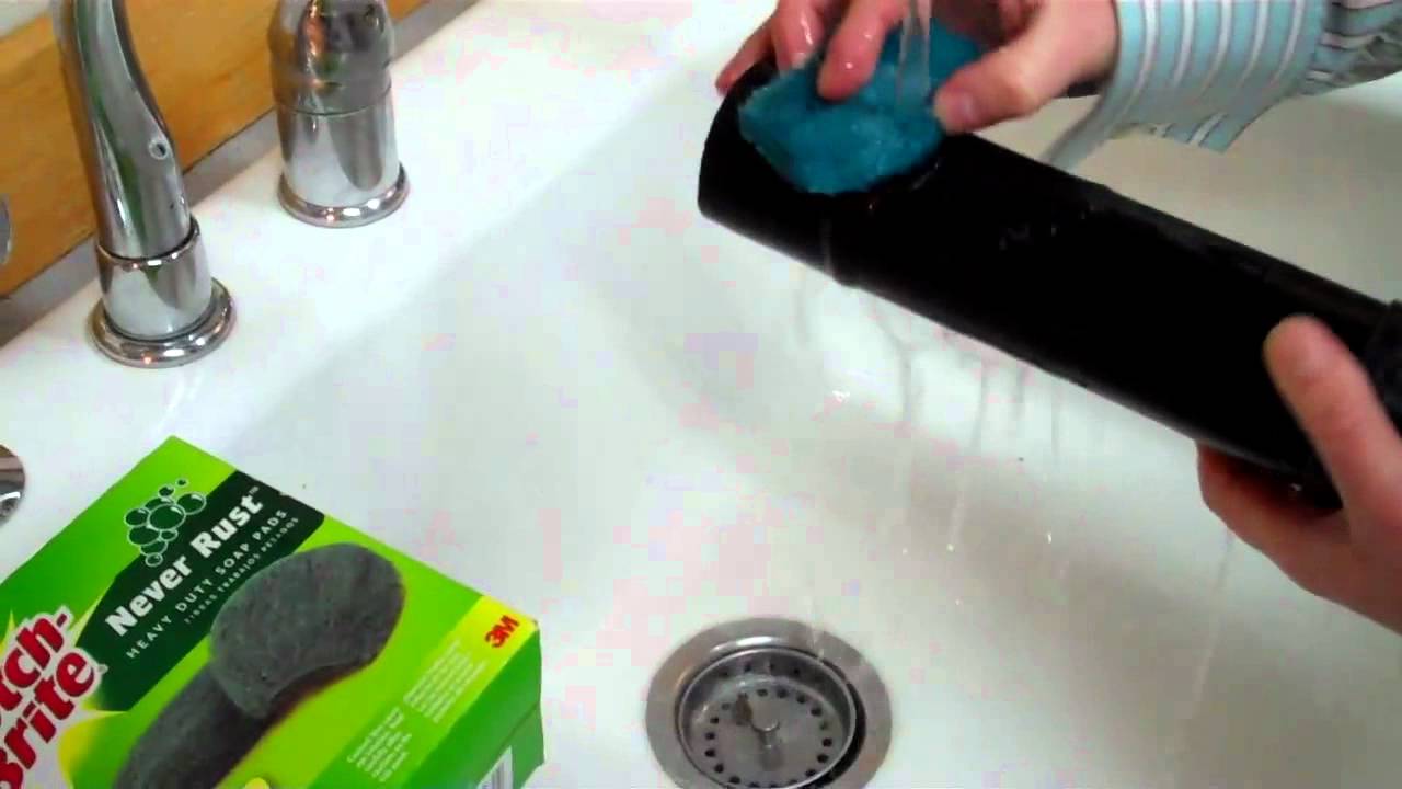 Cleaning a black berkey filter How To YouTube