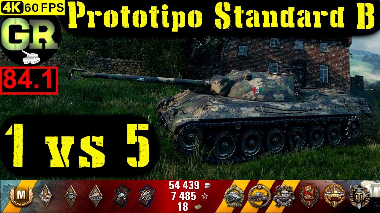 84_World of Tanks Prototipo Standard B WoT Replay - 9 Kills 6.5K DMG(Patch 1.4.0)