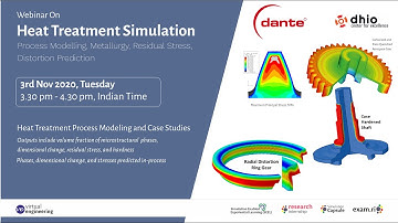 Heat Treatment Simulation – Process Modelling, Metallurgy, Residual Stress, Distortion Predict 1
