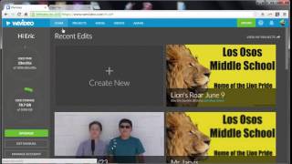 WeVideo Classroom Edition - Files & Projects