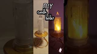 @the.crafty_pedia #diy#candleholder#bestoutofwaste#banglereuse#wastematerialcraft#craft#art#viral