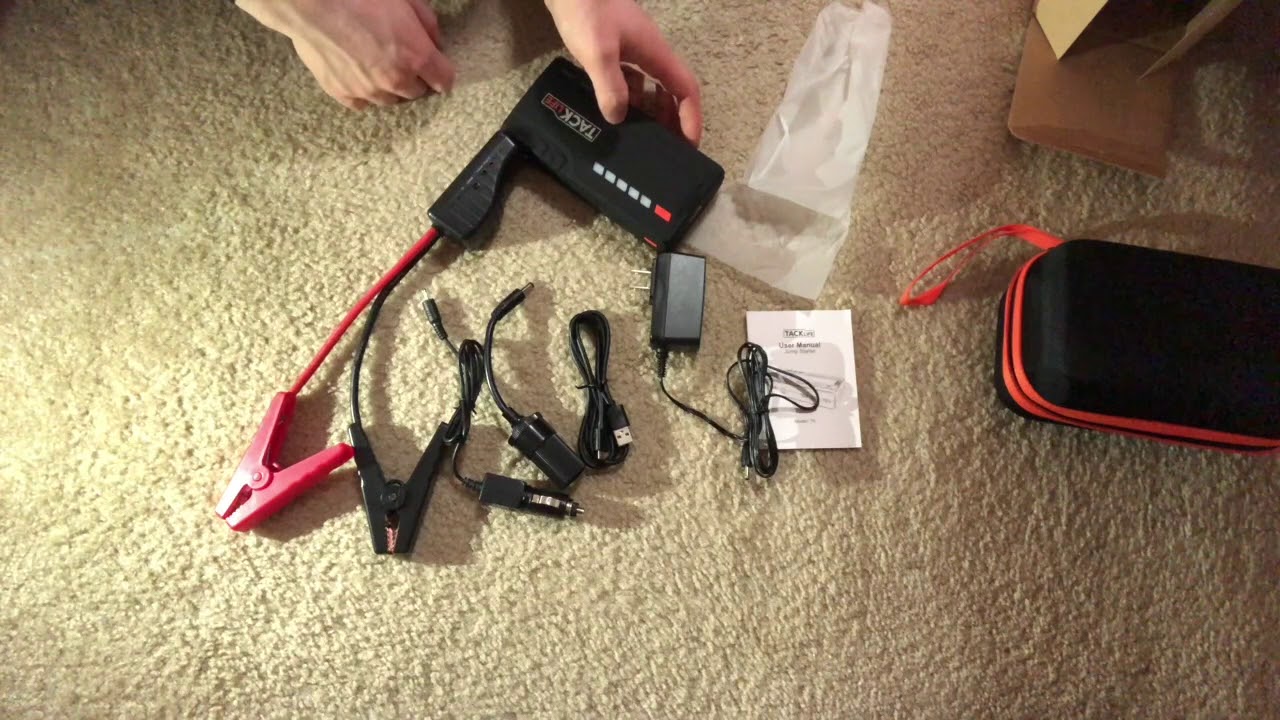 Tacklife T6 Jump Starter YouTube